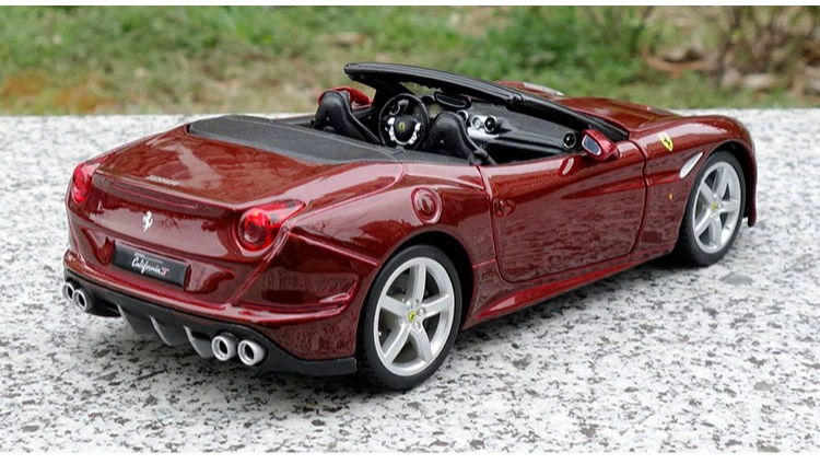 Bimei Gao 1:24 Ferrari 488 Xe thể thao mô hình Rafa mô phỏng xe hợp kim mô hình trang trí tĩnh thế giới đồ chơi cho bé