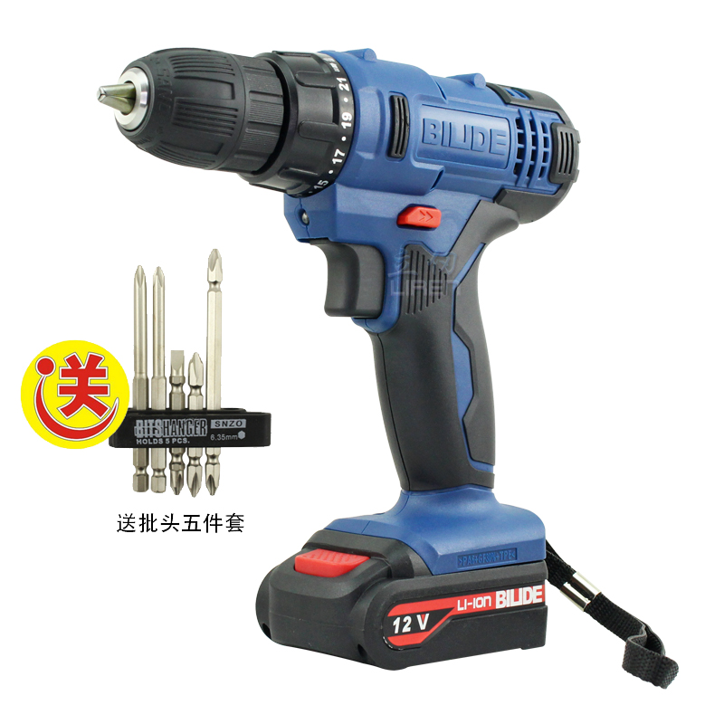 Xinhongsheng Bilide 12v 16v 20V lithium battery charging hand drill electric screwdriver lithium battery screw