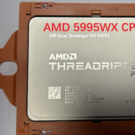 Amd Threadripper 5995Wx 64-Core 128-Thread Cpu 1-Year Replacement Warranty