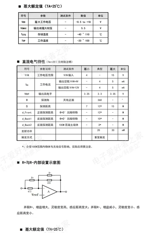 Mô-đun chuyển đổi cảm ứng radar vi sóng điện tử thông minh cơ thể con người cảm biến phát hiện chuyển động bảng mạch phát hiện