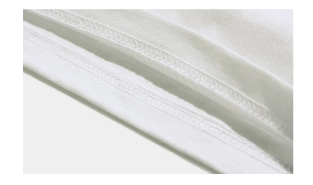 BPCALL vải cotton dày cổ tròn cổ áo chạm đáy áo thun dài tay nam nữ