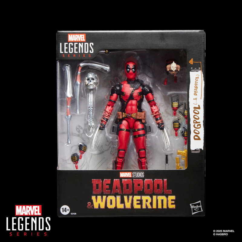 Hasbro Marvel Legends 6inch Action Figure Deadpool Wolverine Dog Deadpool Set Movie Version in Stock