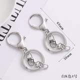 Креативный брелок, металлический аксессуар