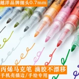 Акрил, чехол для телефона, ручная роспись, 0.7мм