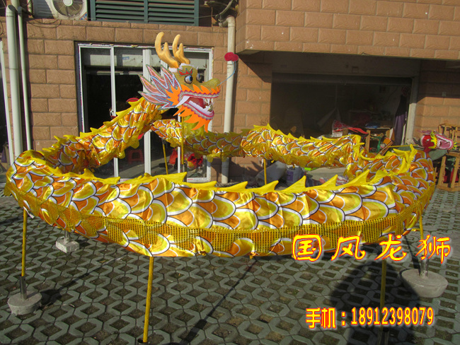 Elementary school students dragon dance dragon props dragon lamp props dragon dance lion props costume lighting dragon wake lion competition dragon