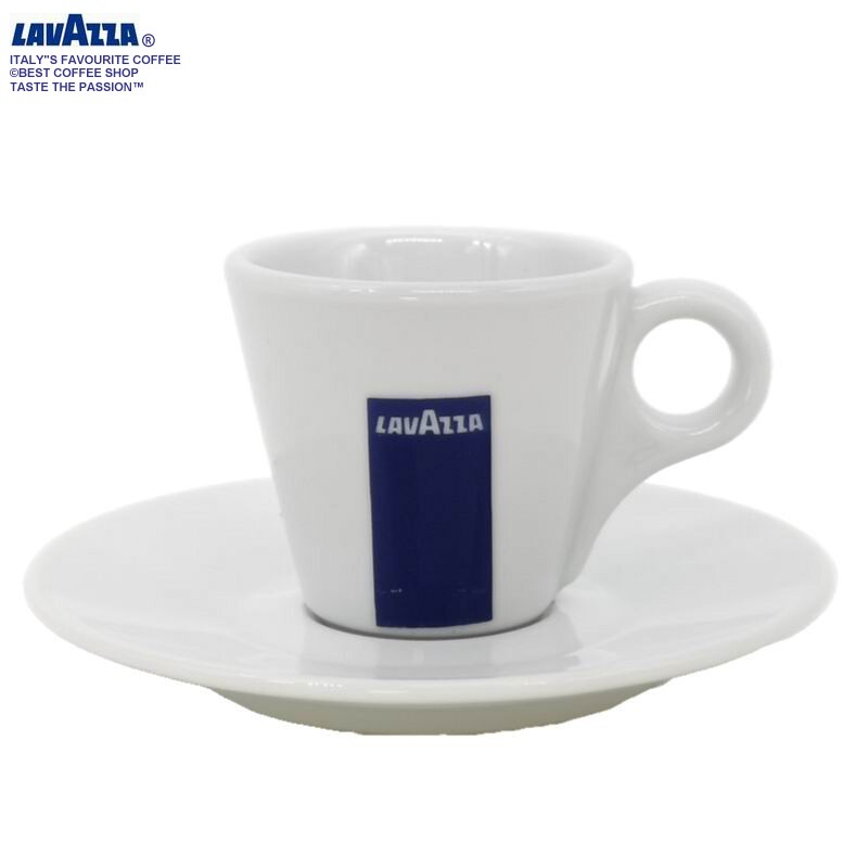 Italian Lavazza Logo Espresso Cup, Cappuccino Cup, Conical Coffee Cup, Genuine in Stock, Standard