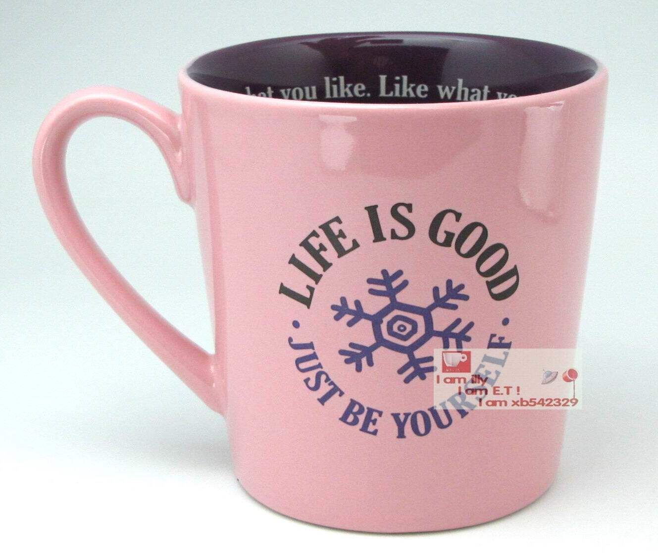 Foreign Trade Boutique Mark Cup Super American Painted Cup Life Family of the Meaning Bicolor Coffee Cup 11