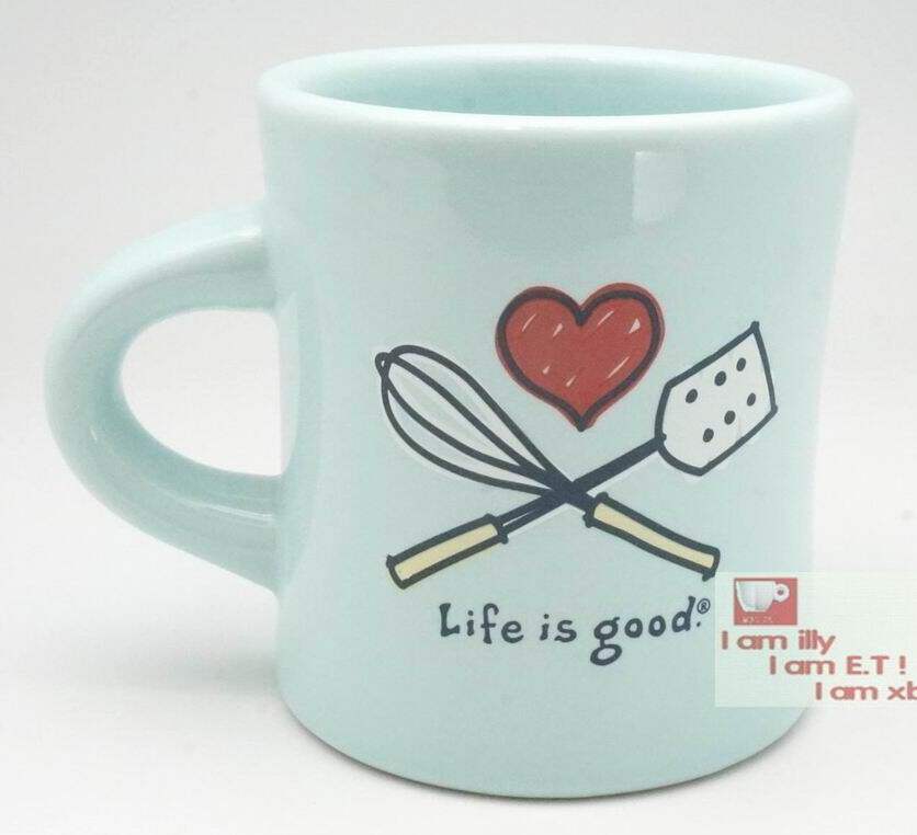 Foreign Trade Boutique Mark Cup Standard American Mark Cup Life Color Life Coffee Cup 35