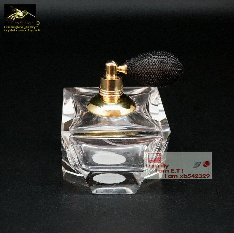 European-style spray bottle Perfume aerosol bottle Wonderful glass perfume spray bottle Transparent crystal glass perfume bottle