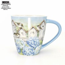 American original single LANG thickened mug warm nest house latte coffee cup high quality big mouth painted latte cup