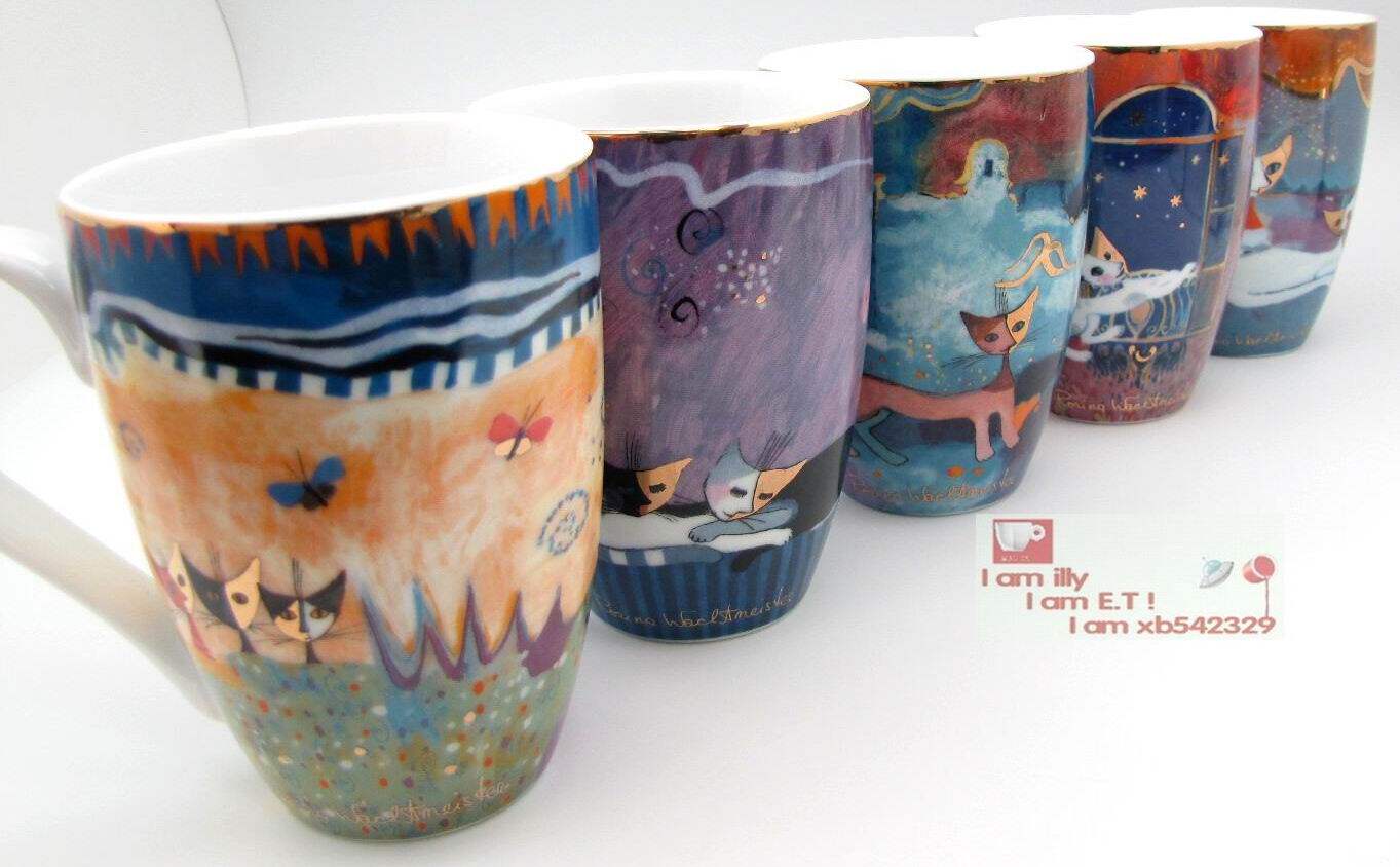 Foreign Trade Boutique Mug Regular American Mug Goebel Series Arabian Fairy Moon Cat