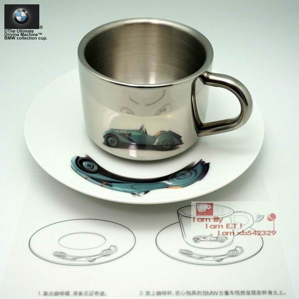 Personality creative coffee cup treasure donkey collection retro classic car reflection metal antique car 328 genuine spot