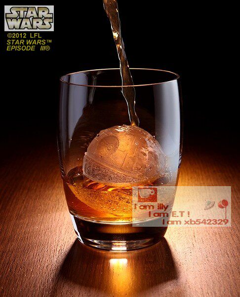 The Star Wars Ice Case Large Planet - like fun ice box Food grade silicone material ice box