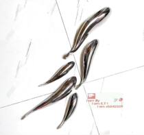 Boutique decoration desk wall decoration stainless steel crafts decoration handmade dynamic abstract Koi