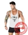 S Superman vest thể hình thể hình vest siêu mỏng dây đeo dây đeo thể thao nam rào cản bông mồ hôi vest mùa hè áo gym Lót