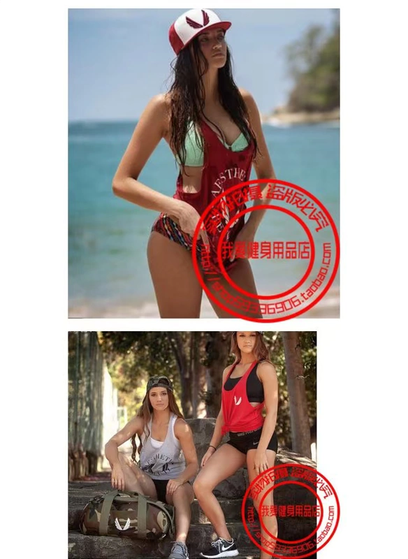 Thể hình áo vest thể thao đáy quần sling chạy rào cản bông cotton thoáng khí từ cơ bắp nam nữ áo ba lỗ tanktop nam