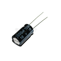 In-line electrolytic capacitor 1000UF 16V 16V 1000UF volume 10 * 16MM