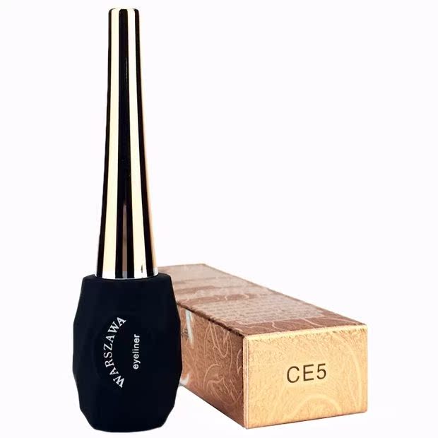 CE5 Huasha chính hãng 眼 丽 眼线液 Đen dày đen siêu mỏng không thấm nước không nở đầu mềm Bút kẻ mắt cứng - Bút kẻ mắt eyeliner màu nâu