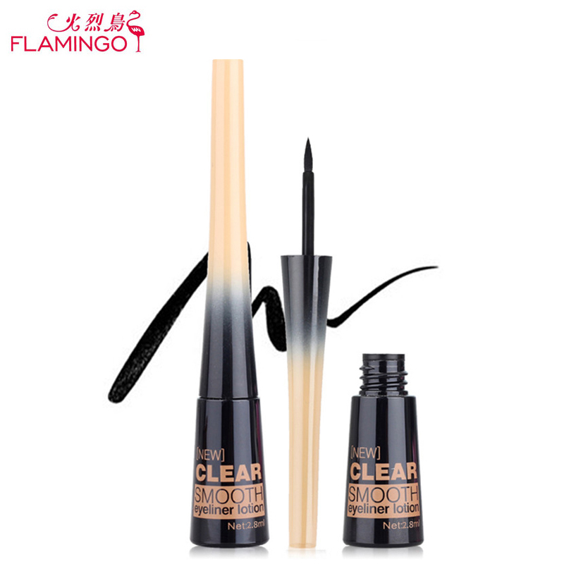 Flamingo clear eyeliner hard head black long-lasting waterproof not easy to smudge fade Easy to draw beginners
