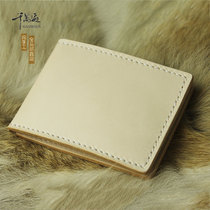 Real Leather Driving License Leather Trekking License Leather Cover Italian Head Layer of Tanning Cow Leather Handmade