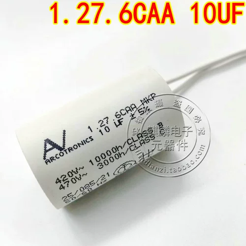 ARCOTRONICS AV 1,27.6CAA MKP 10UF 10UF 420V 470V Импортный стартовый конденсатор