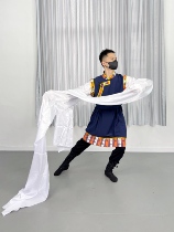 The mens Tibetan dance costumes set to do the combined practice to serve ethnic minorities to perform the art examination folk grand northern dance new