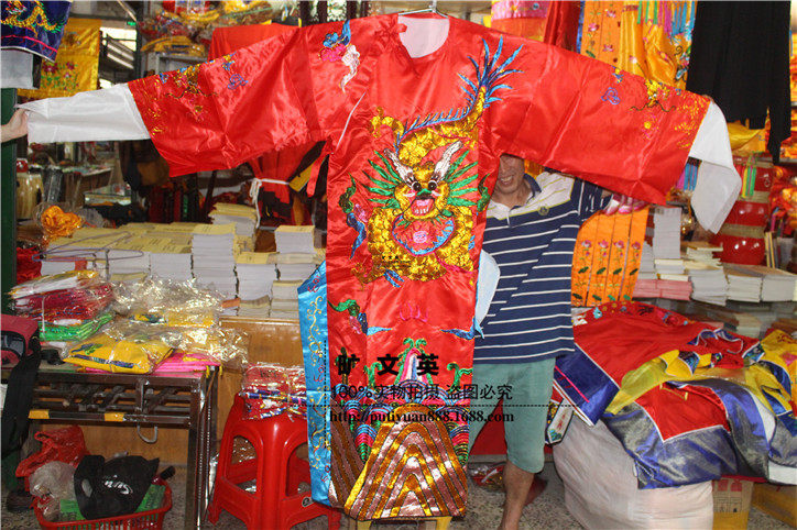 Buddhist supplies Bodhisattva dragon robe clothes Five Ye Dragon robe Wish to pray Wish to sacrifice Buddha robe God clothing Buddha clothing