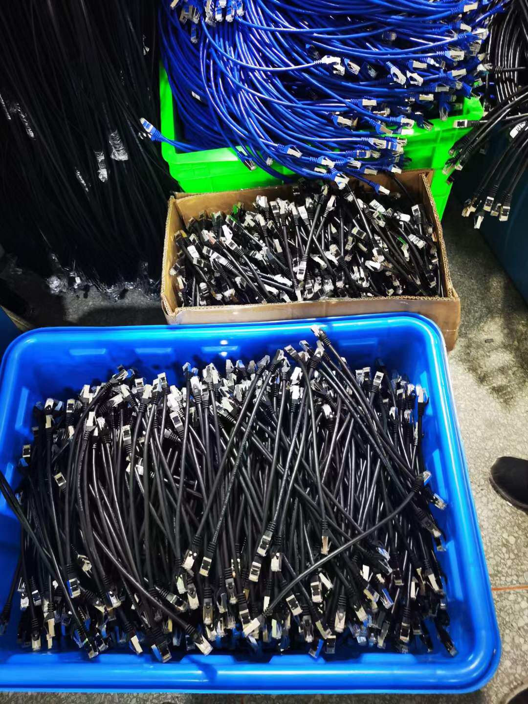 Oxygen-free copper finished network cable short line 0 15m 0 2m0 25m0 3m0 5m0 7m0 8 m cm jumper