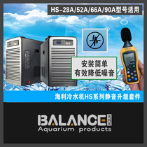 Haili chiller special silent modification kit