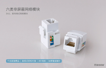The special high-quality six types of non-shielded network module RJ45 modules for Jinja PepperIndustry Engineering are big and can be talked about