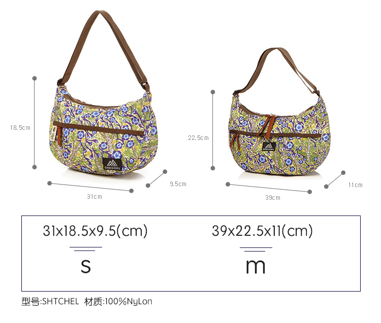 Gregory Gregory SATCHEL túi xách túi nhỏ giản dị túi người đàn ông và phụ nữ túi vai túi 7L mẫu túi xách đẹp