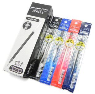 Punch four crown Mitsubishi refill UMR-1 extra fine 0 38mm(UM-151 gel refill)