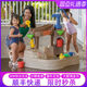 Imported American Step2 Water Pressure Well Water Play Pool Water Park Children's Water Curtain Waterfall Water Play Table Toy
