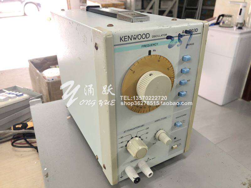 Second-hand audio signal generator imported from Japan Kenwood new AG203D ultra-low distortion