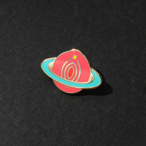 Vagina planet Vagina planet Brooch Personality Gift Independent Design Female Attitude