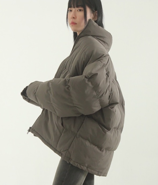 [韩国代购23F/W oversize padding jumper (unisex) 棉服外套]