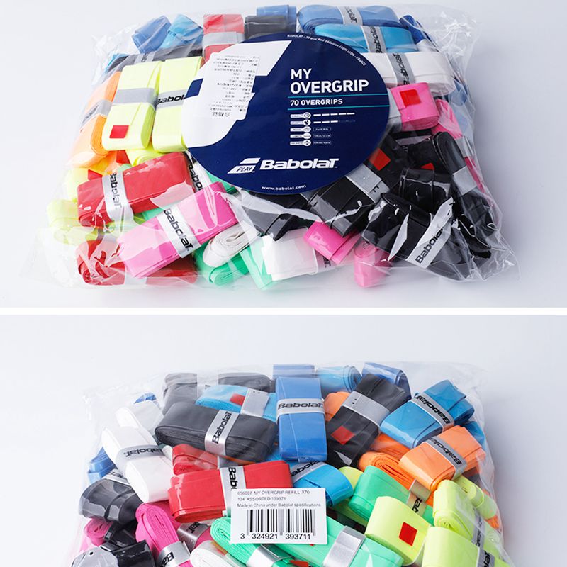 babolat 100 Paoli tennis badminton sticky sweat with MY hand glue full of 10-Taobao