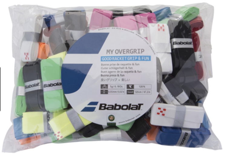 Babolli BABOLAT MYGrip adhesive tennis racket hand glued to sweat with full 10 strips of 20 send 1