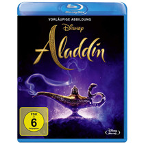 BD50 Aladdin 2019 live-action Blu-ray disc