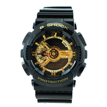 Casio Casio watch G-SHOCK black gold multi-function sports electronic mens watch GA-110GB-1A