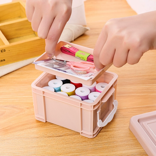 Коробка для бытовой иглы набор маленькая милая, портативная высокая многофункциональная многофункциональная игольчатая линия общежития игольчатая линия