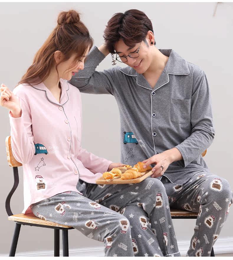 Pyjama mixte en Coton à manches longues - Ref 3004436 Image 23