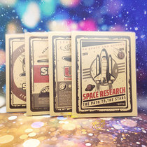 Lianhua A5 soft copy 80 notebooks Space Intelligence Station floating Deer 153x201mm glue set collection