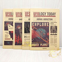 New Lianhua stationery B5 car line Ben Alien Daily 44 sheets 184x257mm soft copy horizontal line notepad