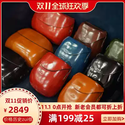 All spot Italian IL Bussetto city bag handmade mini horseshoe bag