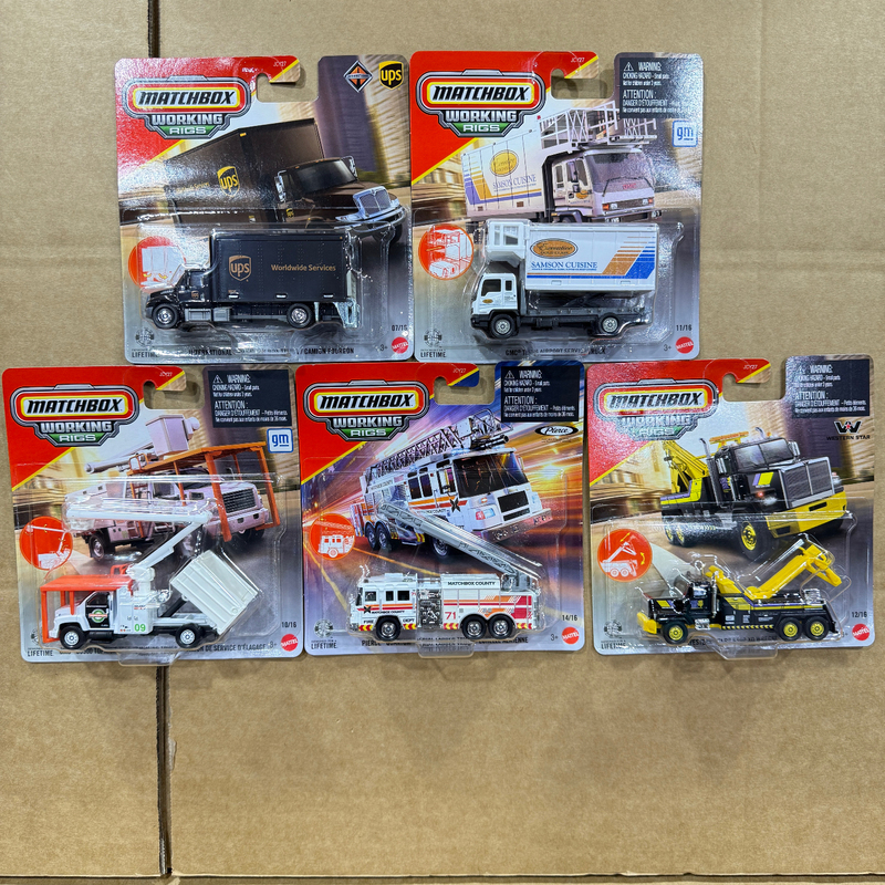 Matchbox Simulation Engineering Vehicle Collection Series City Service Fleet Tow Truck Rescue Vehicle Model Toy Jcy27 Matchbox Simulation Engineering Vehicle Collection Series City Service Fleet Tow Truck Rescue Vehicle Model Toy Jcy27