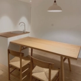 Семейство Dao 10 лет хороший материал Nordic ins ресторан с твердым деревом обеденный стол