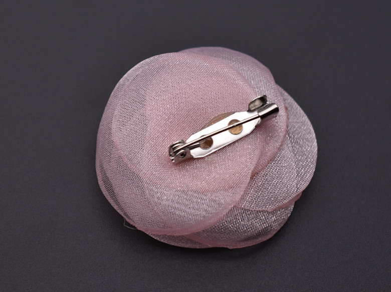 Thời trang nước hoa nhỏ handmade pha lê đính cườm pin ngọc trai giả zircon vải trâm áo len trâm cài ghim cài áo vest nam