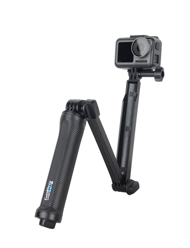 Gậy chụp ảnh tự sướng gấp ba lần ba chiều ba chiều GoPro9 / 8/7 phụ kiện Insta360 ONE - Phụ kiện chăm sóc mắt