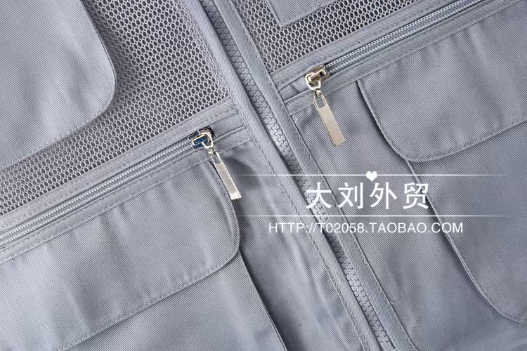 Mùa hè ngoài trời nhiều túi lưới rỗng áo vest câu cá leo núi đa năng mỏng vest mỏng vest nam vest - Dệt kim Vest áo khoác len dáng dài hàn quốc